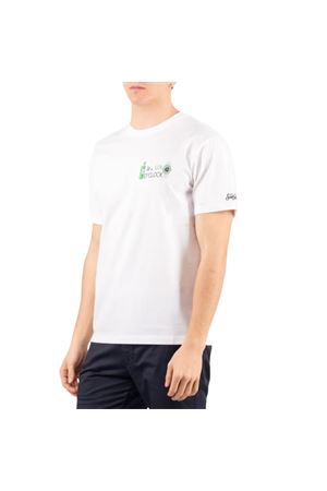 T-Shirt Portofino Man In Cotone Con Stampa Frontale MC2 SAINT BARTH | T-shirt | POT000104432L